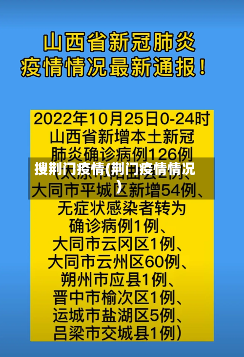 搜荆门疫情(荆门疫情情况)-第2张图片