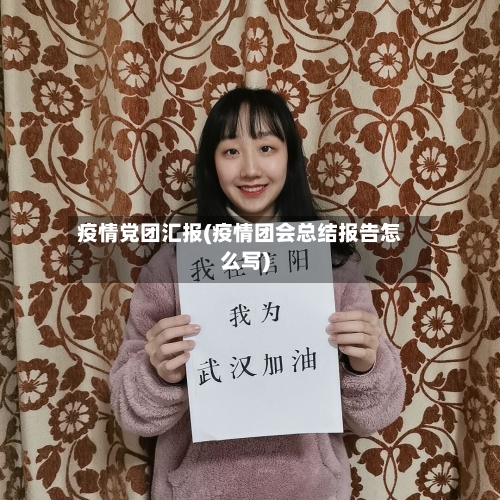 疫情党团汇报(疫情团会总结报告怎么写)-第2张图片