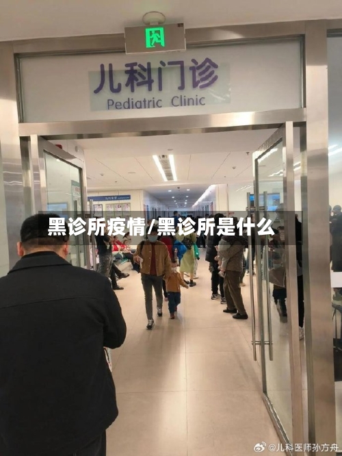 黑诊所疫情/黑诊所是什么-第2张图片