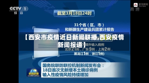 【西安市疫情近日新闻联播,西安疫情新闻报道】