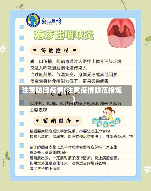 注意防御疫情(注意疫情防范措施)-第2张图片