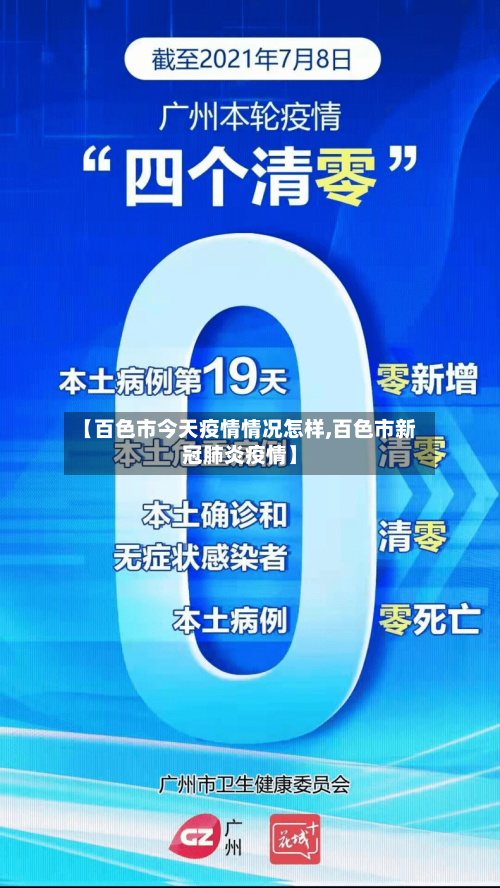 【百色市今天疫情情况怎样,百色市新冠肺炎疫情】