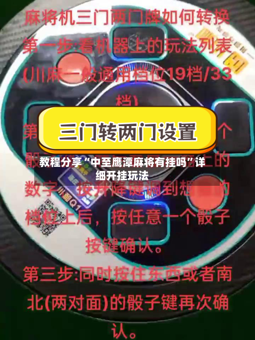 教程分享“中至鹰潭麻将有挂吗	”详细开挂玩法-第2张图片