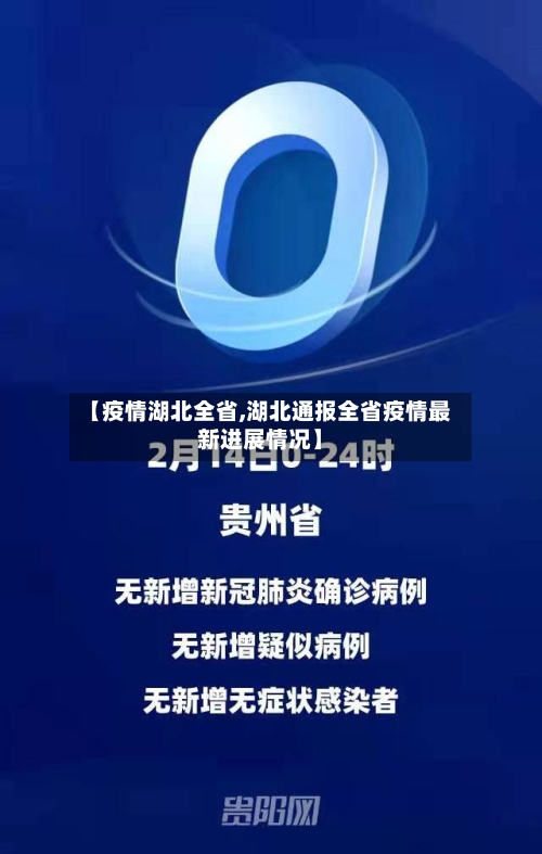【疫情湖北全省,湖北通报全省疫情最新进展情况】
