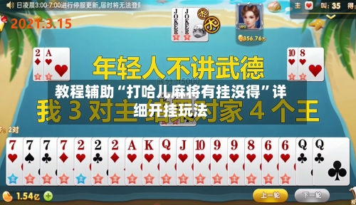 教程辅助“打哈儿麻将有挂没得”详细开挂玩法-第2张图片