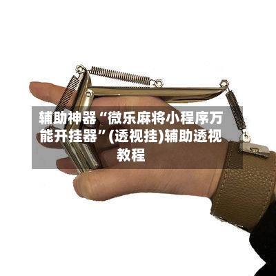 辅助神器“微乐麻将小程序万能开挂器”(透视挂)辅助透视教程-第3张图片