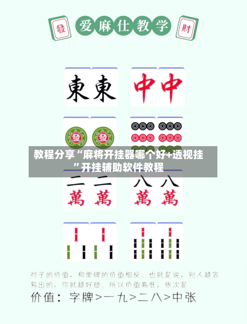 教程分享“麻将开挂器哪个好+透视挂	”开挂辅助软件教程-第2张图片