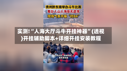 实测!“人海大厅斗牛开挂神器”(透视)开挂辅助脚本+详细开挂安装教程-第3张图片