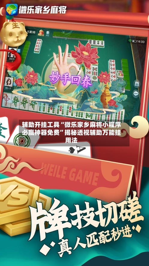 辅助开挂工具“微乐家乡麻将小程序必赢神器免费”揭秘透视辅助万能挂用法