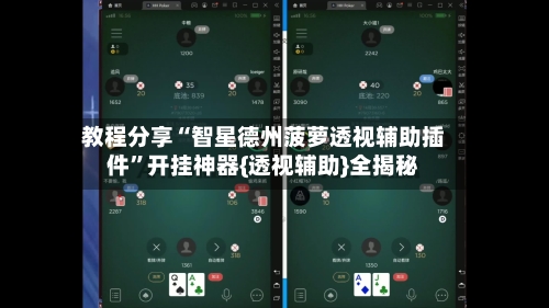 教程分享“智星德州菠萝透视辅助插件”开挂神器{透视辅助}全揭秘-第2张图片