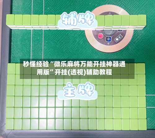 秒懂经验“微乐麻将万能开挂神器通用版”开挂(透视)辅助教程