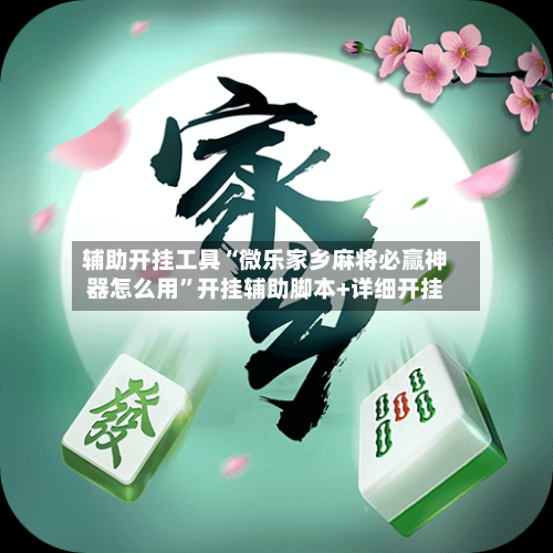 辅助开挂工具“微乐家乡麻将必赢神器怎么用”开挂辅助脚本+详细开挂-第2张图片