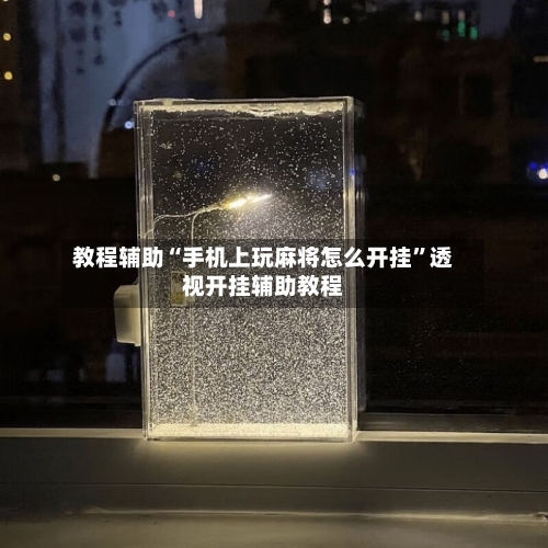 教程辅助“手机上玩麻将怎么开挂”透视开挂辅助教程-第3张图片