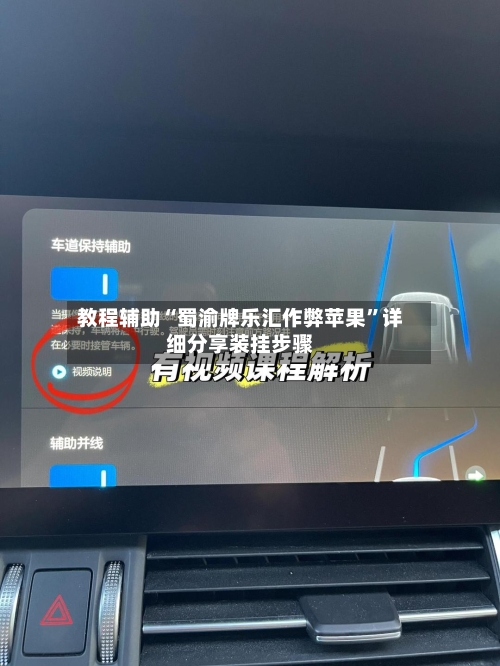 教程辅助“蜀渝牌乐汇作弊苹果”详细分享装挂步骤-第2张图片