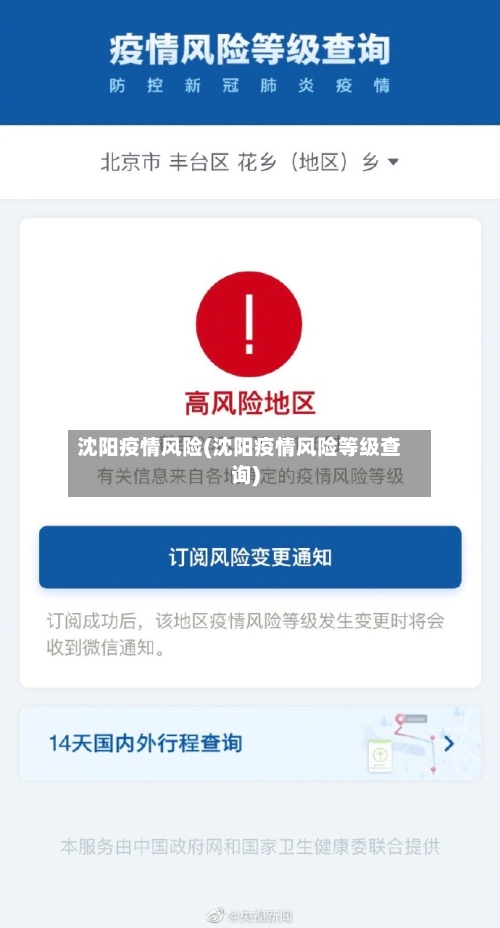 沈阳疫情风险(沈阳疫情风险等级查询)-第3张图片