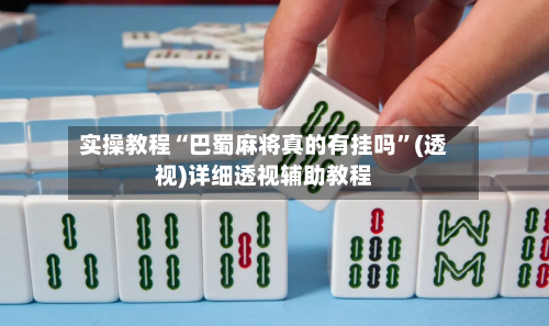 实操教程“巴蜀麻将真的有挂吗”(透视)详细透视辅助教程-第2张图片