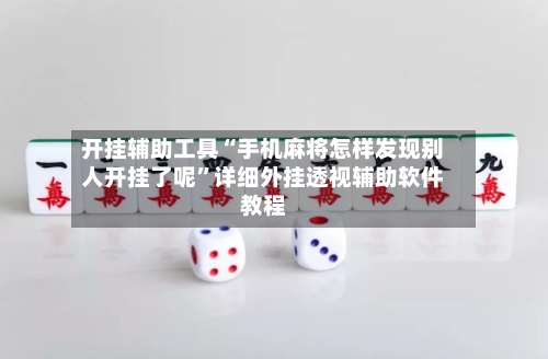 开挂辅助工具“手机麻将怎样发现别人开挂了呢”详细外挂透视辅助软件教程-第3张图片