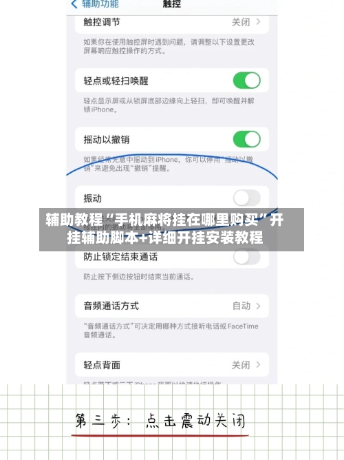 辅助教程“手机麻将挂在哪里购买”开挂辅助脚本+详细开挂安装教程-第2张图片