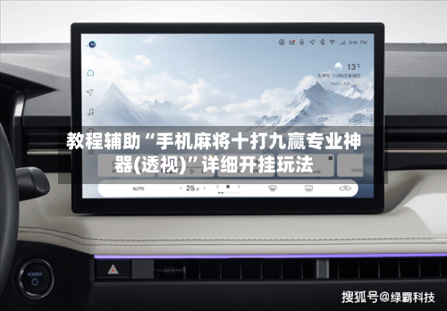 教程辅助“手机麻将十打九赢专业神器(透视)”详细开挂玩法-第3张图片