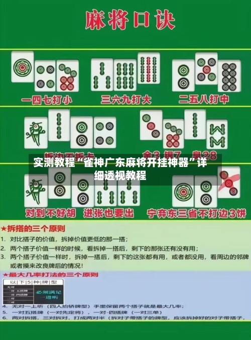 实测教程“雀神广东麻将开挂神器”详细透视教程-第3张图片