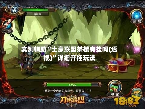 实测辅助“土豪联盟茶楼有挂吗(透视)”详细开挂玩法-第2张图片