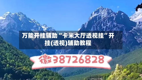 万能开挂辅助“卡米大厅透视挂	”开挂(透视)辅助教程-第2张图片