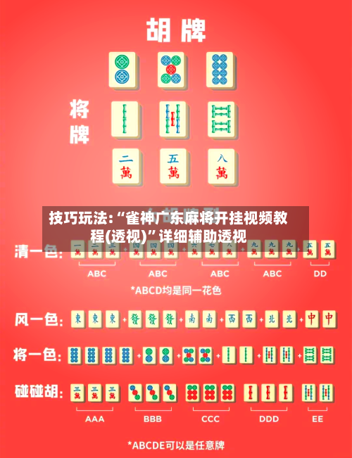 技巧玩法:“雀神广东麻将开挂视频教程(透视)”详细辅助透视