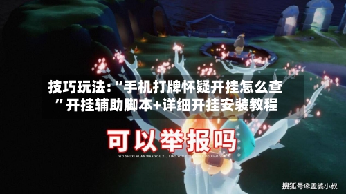 技巧玩法:“手机打牌怀疑开挂怎么查”开挂辅助脚本+详细开挂安装教程