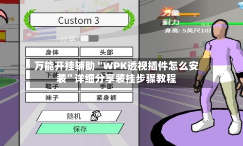 万能开挂辅助“WPK透视插件怎么安装”详细分享装挂步骤教程-第2张图片